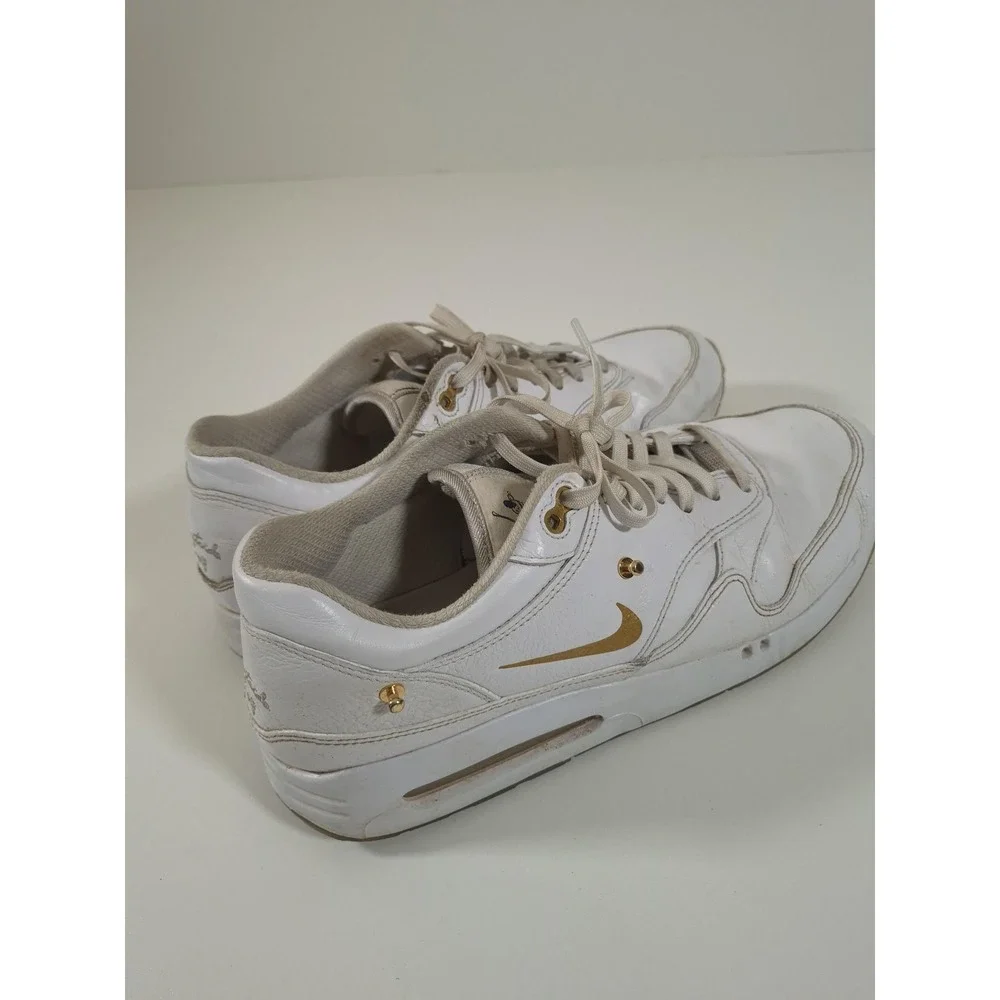 Nike Eastside Golf Everyone's Game Shoes Mens Size 13 White Gold HQ3074-100 READ